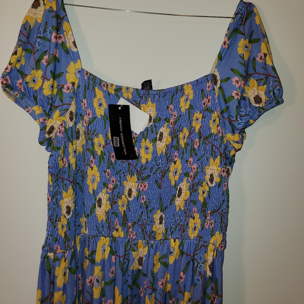 French Connection floral Dress NWT size US 12, EUR XL, UK 16